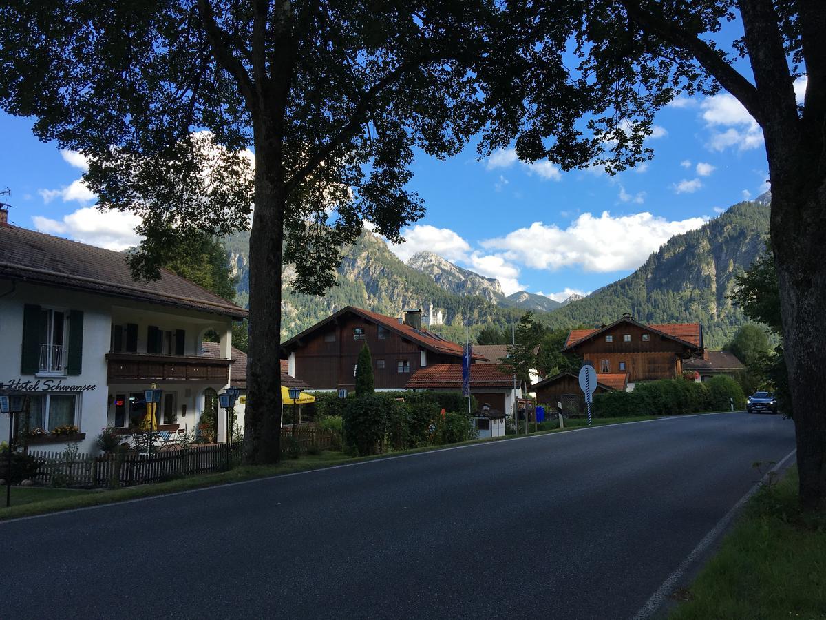 Hotel Pension Schwansee Швангау Екстериор снимка
