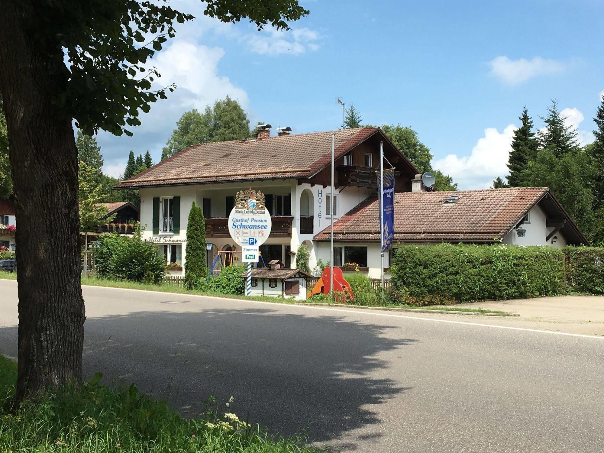 Hotel Pension Schwansee Швангау Екстериор снимка